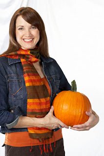 Woman with Pumpkin