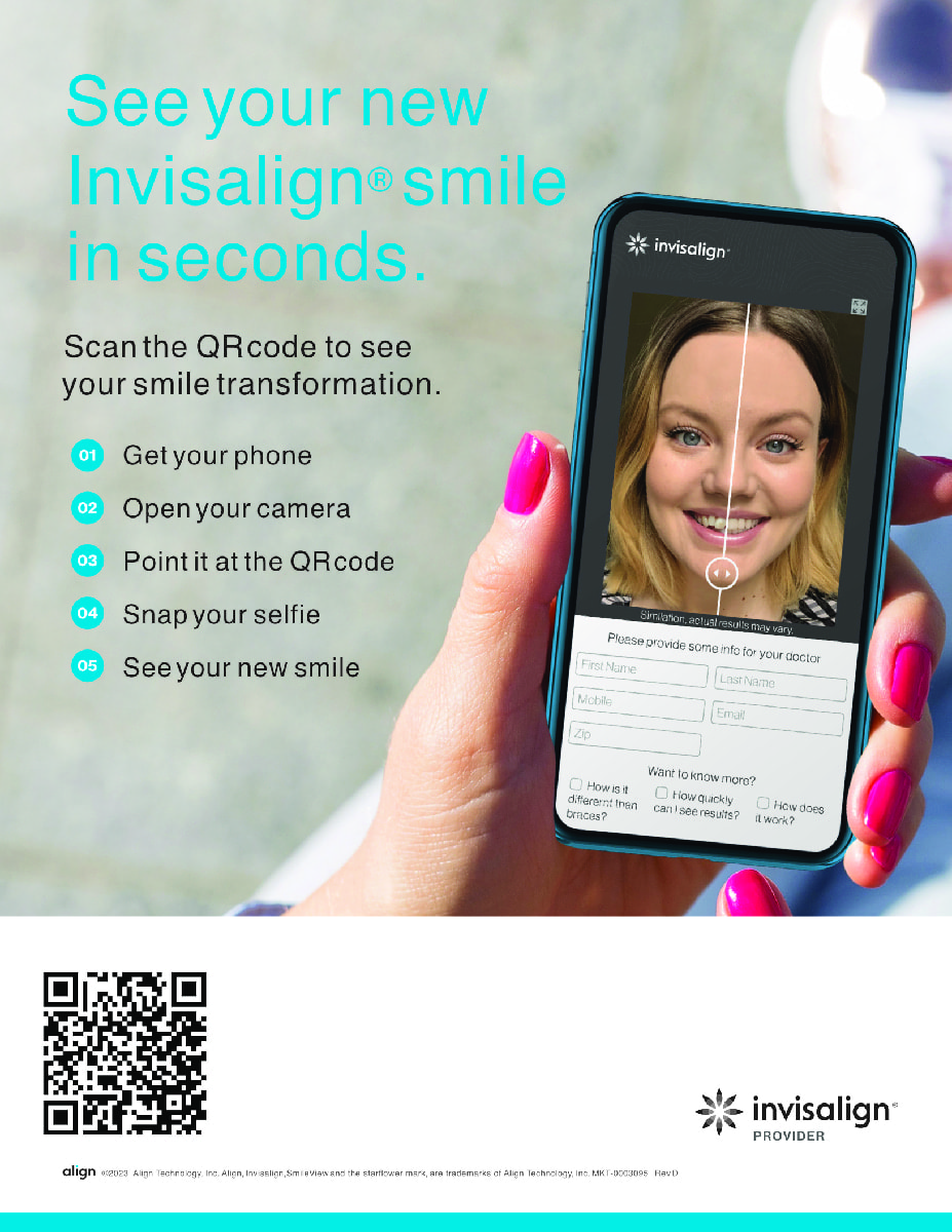 Invisalign Smile Transformation Flyer